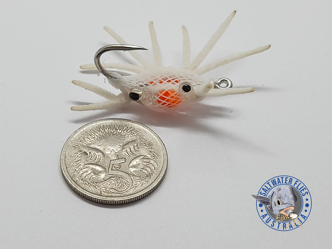ALPHLEXO CRAB FLY SL12 #2 " WHITE - COLOR YOUR OWN"