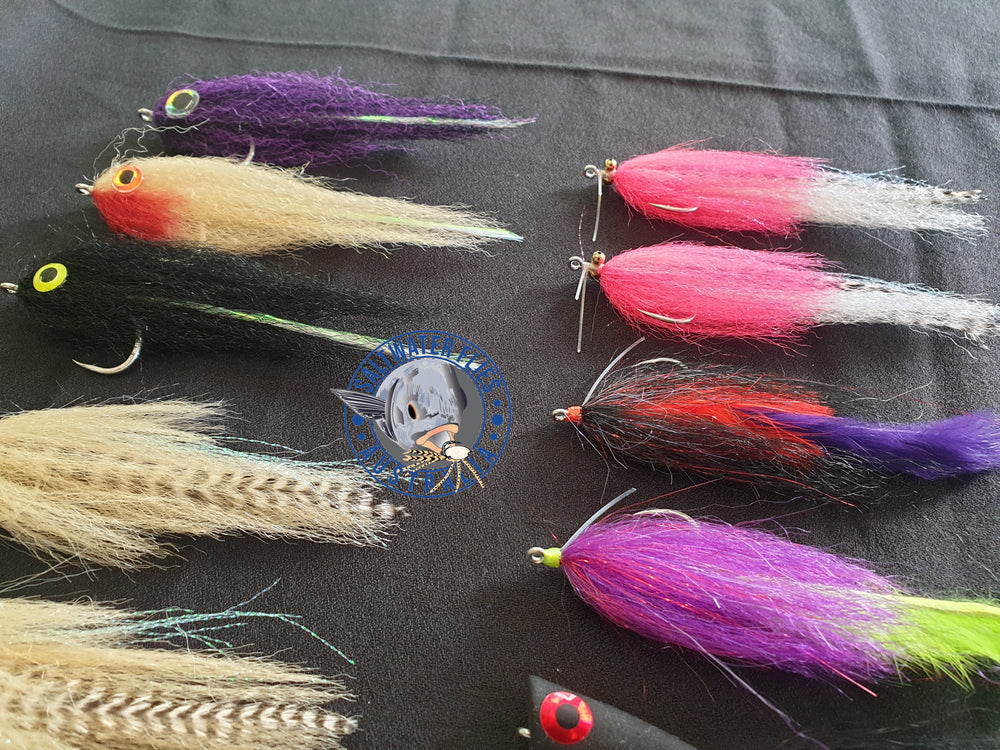 CUSTOM BARRAMUNDI FLY PACK - PACK 2 - X19 Flies