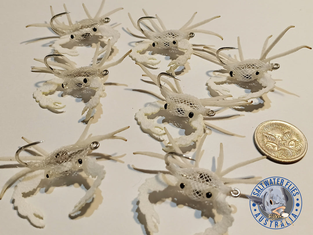 CYO CRAB FLY KIT - (COLOR YOUR OWN) - SL12 1/0 - CUSTOM LOT X6