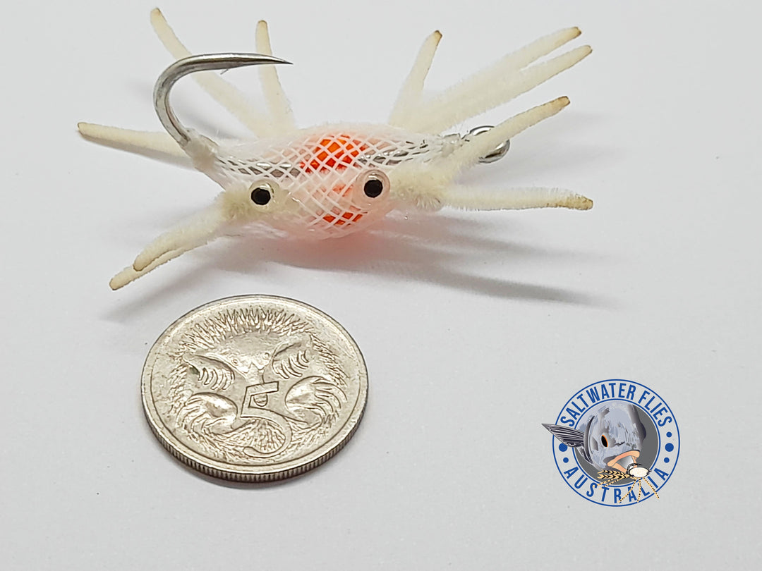 ALPHLEXO CRAB FLY - SL12 1/0 - WHITE/COLOR YOUR OWN