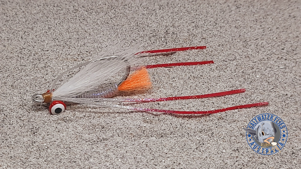 ISLAND GHOST GOTCHA FLY - SL12 1/0 - RED