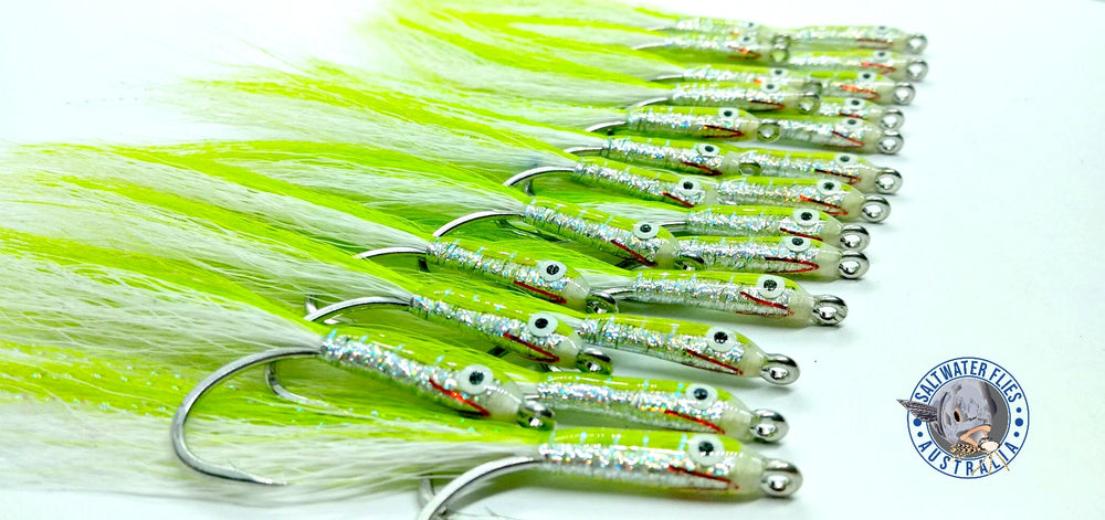 CUSTOM MINNOW/BAITFISH PROFILE FLY PACK - X25 Flies