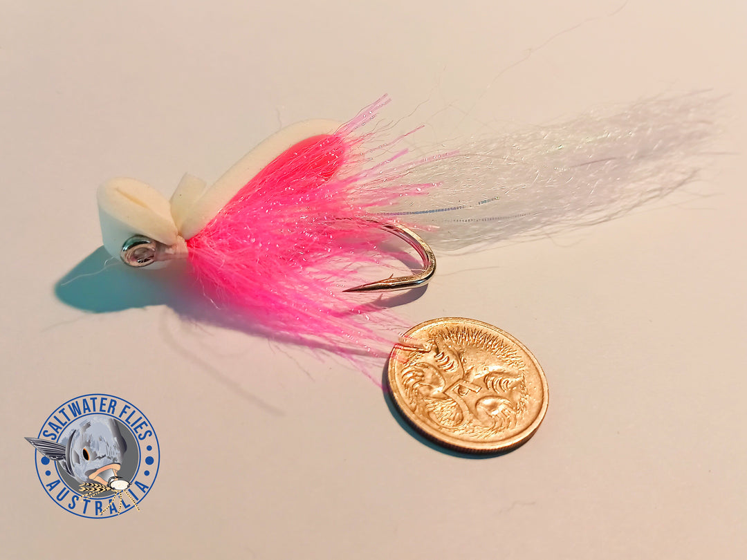 SURFACE GURGLER FLY - PINK THING