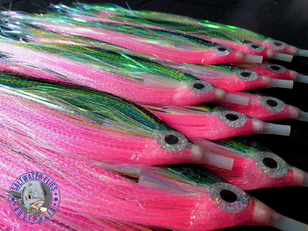 SPARDEAN 10" BILLFISH TUBE FLY - LUMO