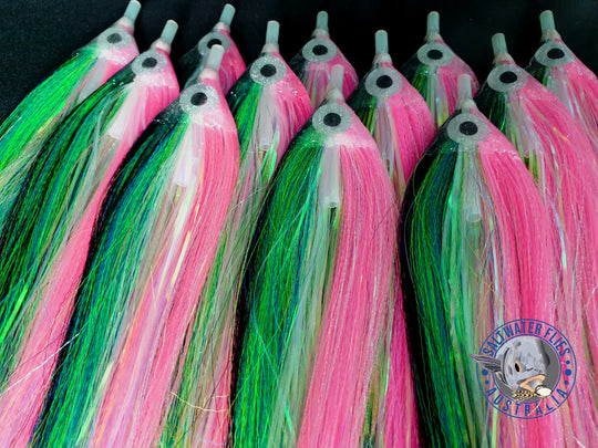 8" SPARDEAN SPRAT BILLFISH TUBE FLY - "LUMO"