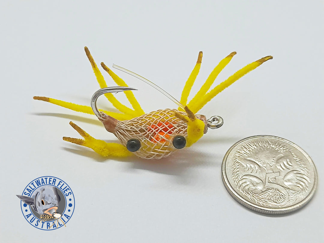 CUSTOM Flats Crab & Shrimp Fly Pack - SL12 #2/SL11-3H #2 - X18 Flies