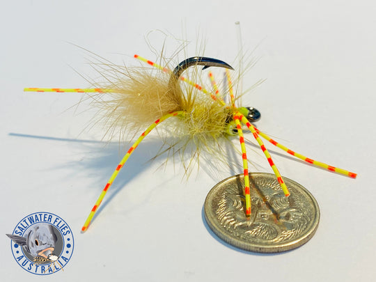BOLT CUTTER CRAB FLY - TRIGGER YELLOW