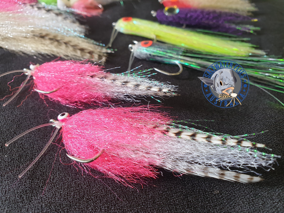 CUSTOM BARRAMUNDI FLY PACK - PACK 2 - X19 Flies