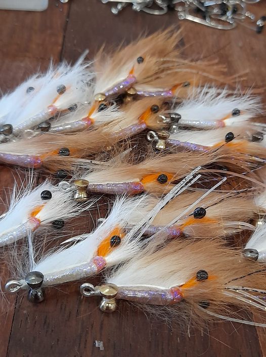 SWFA BASTARD SHRIMP FLY - SL11-3H #4 - WHITE