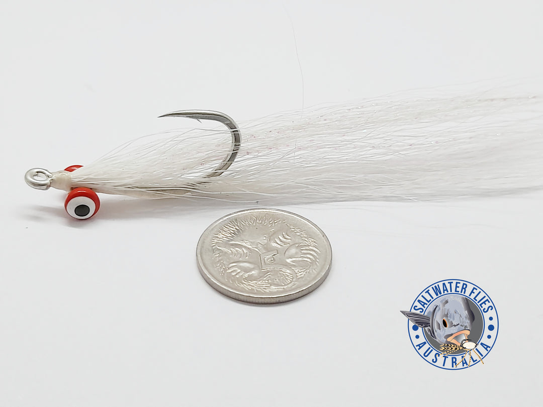 CLOUSER MINNOW FLY WHITE BUCKTAIL - Main Image