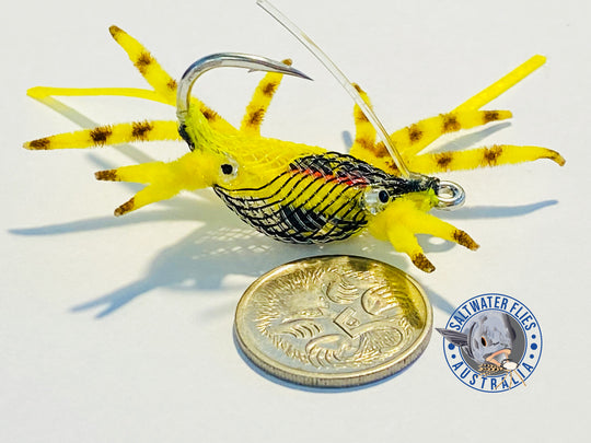 ALPHLEXO PADDLE CRAB FLY - CUSTOM CAPE COLOR - 2.8 GM