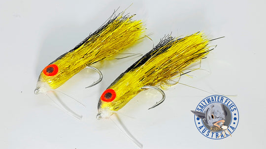 RATTLING FAT BOY FLY - SL12 4/0 - GOLD BOMBER