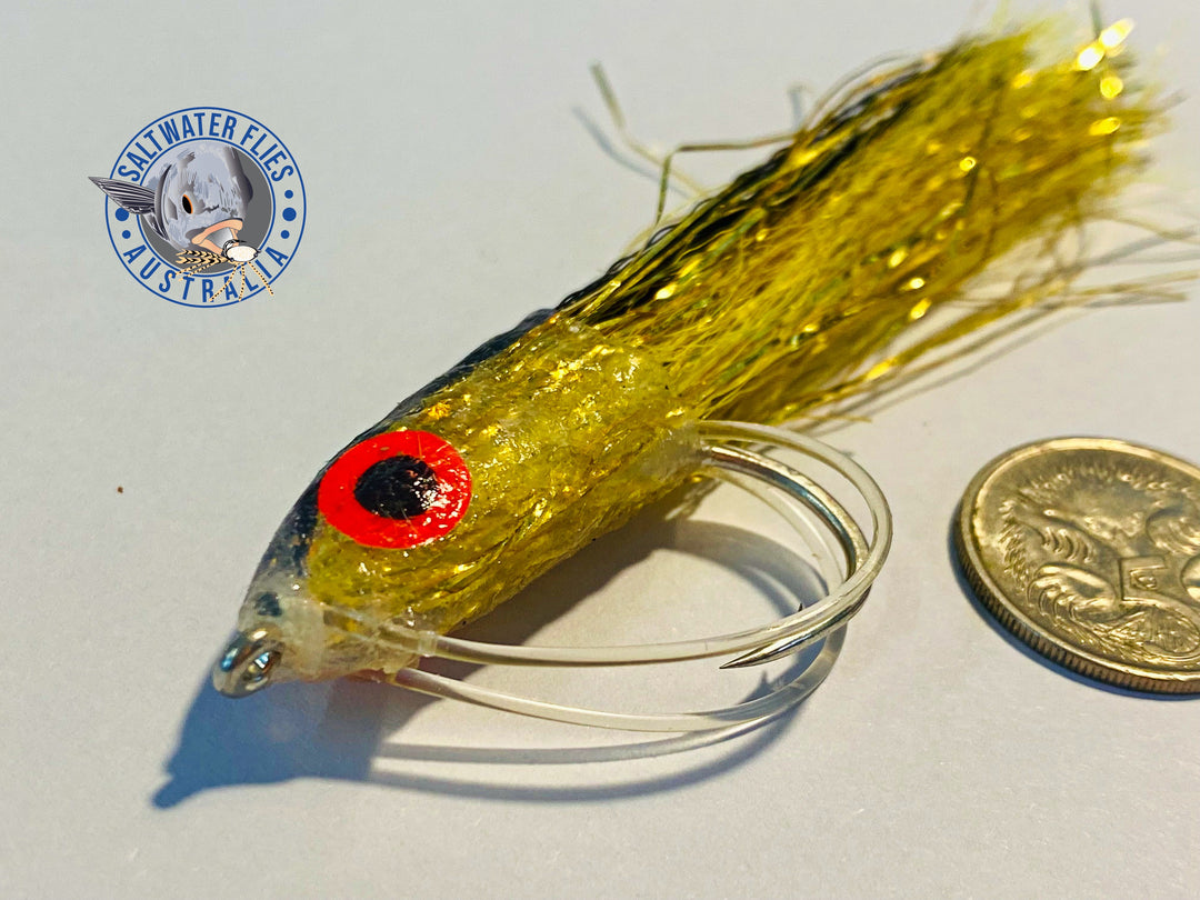 RATTLING FAT BOY FLY - SL12 2/0 - GOLD BOMBER