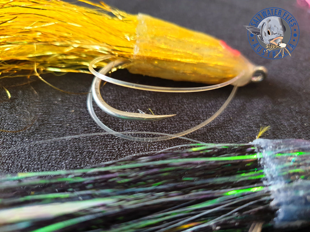 RATTLING FAT ALBERT FLY - SL12 8/0 - SONIC RATTLE - 80LB  DOUBLE WEEDGUARD