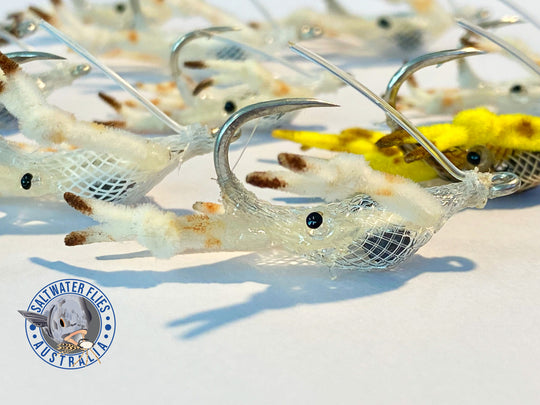 FLEEING ALPHLEXO CRAB FLY KIT x 12