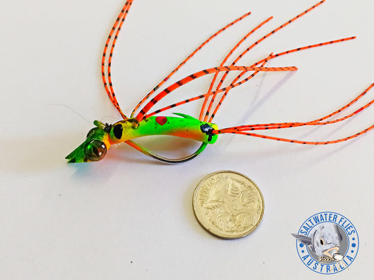 SCOTTY'S GUTLESS WEED FROG - CUSTOM COLORS X8 - SL12 1/0