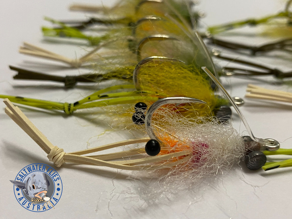 MUD BUG SHRIMP FLY (YABBY) – Saltwater Flies Australia