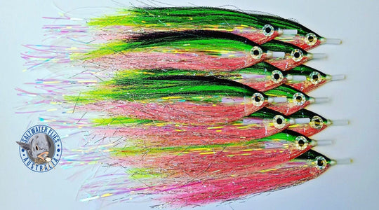 8" SPARDEAN SPRAT BILLFISH TUBE FLY - "LUMO"