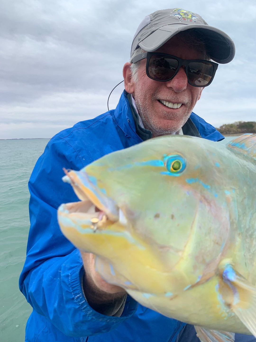 Peter Pakula of PAKULA TACKLE AUSTRALIA fishing with Saltwater Flies Australia