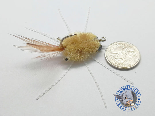 SPARWOLF PREDATOR CRAB FLY - SL12 #2 - TAN