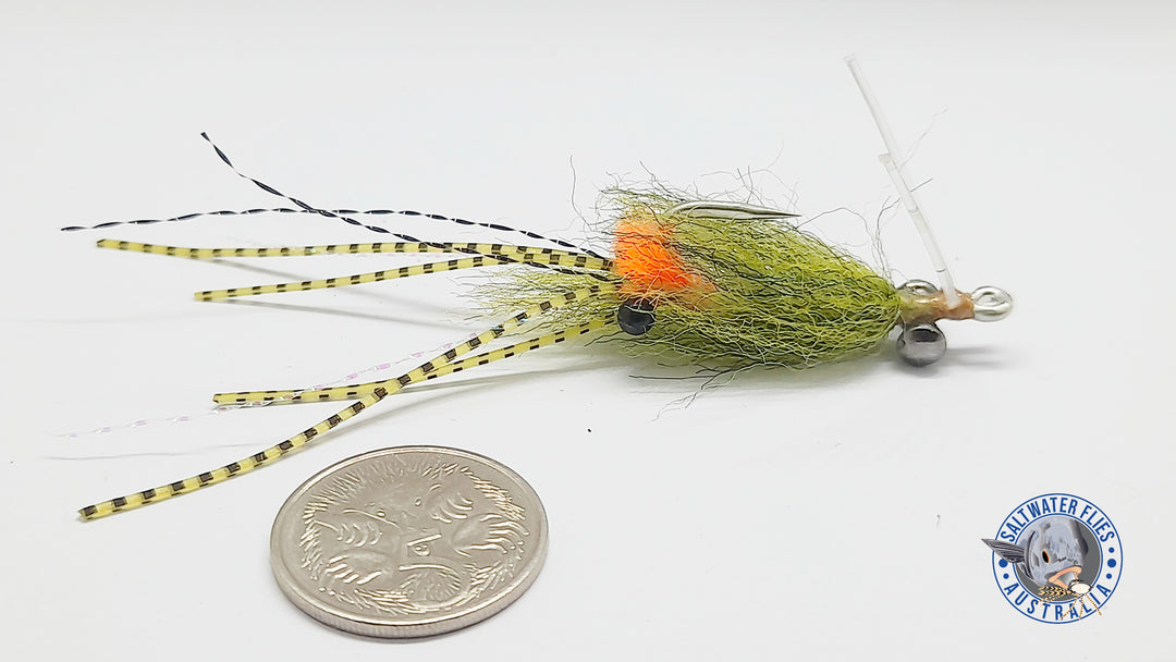 SPAWNING SHRIMP FLY - OLIVE