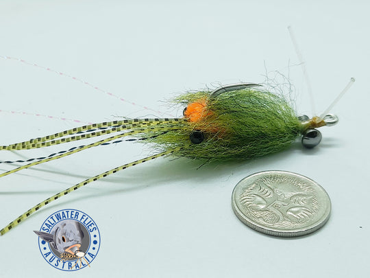 SPAWNING SHRIMP FLY - SL12 1/0 - OLIVE