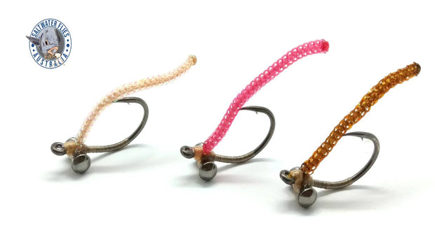 SWFA FLATS WORM FLY - BGH #2 - RED