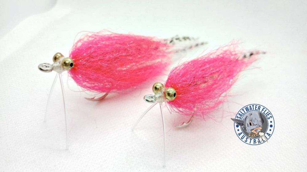SWFA PINK THING FLY - SL12 2/0 - MEDIUM DOUBLE PUPIL LEAD EYE