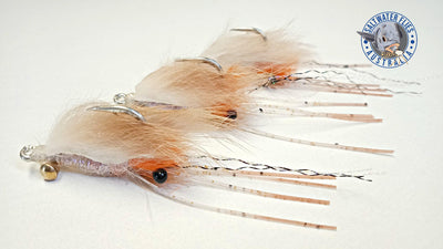 SWFA BASTARD SHRIMP FLY - SL11-3H #4 - WHITE