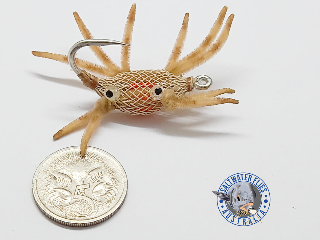 ALPHLEXO CRAB FLY - SL12 1/0 - TAN/TAN LEGS