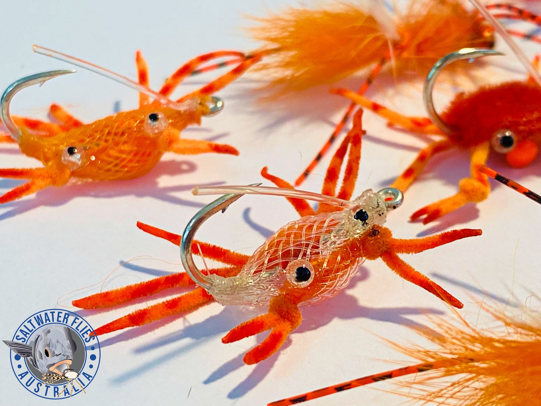 Triggerfish Fly Patterns TRIGGER CRAB FLY KIT X8 – Saltwater Flies Australia