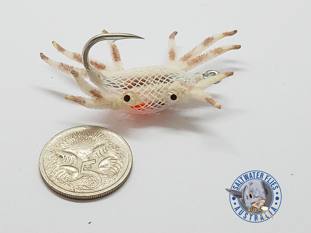 ALPHLEXO CRAB FLY - BARRED WHITE LEGS