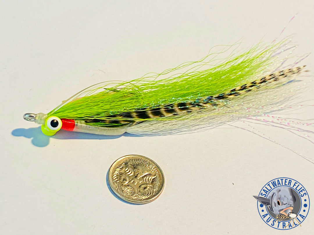 CLOUSER BARRED MINNOW FLY - SL11-3H 3/0