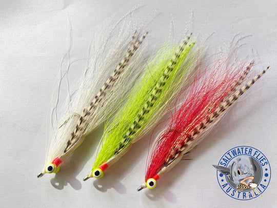CLOUSER BARRED MINNOW FLY - SL11-3H 3/0