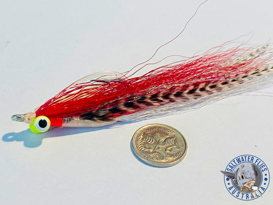 CLOUSER BARRED MINNOW FLY - SL11-3H 3/0