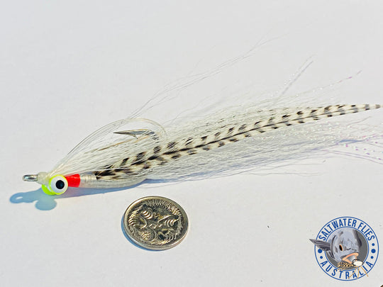 CLOUSER BARRED MINNOW FLY - SL11-3H 3/0