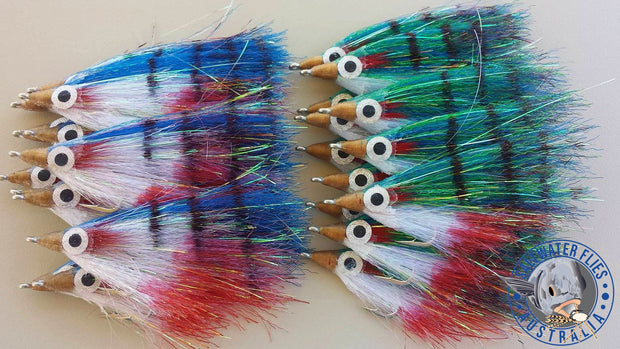 SWFA CUT BAIT FLY - SL12 4/0 - GREEN MACK