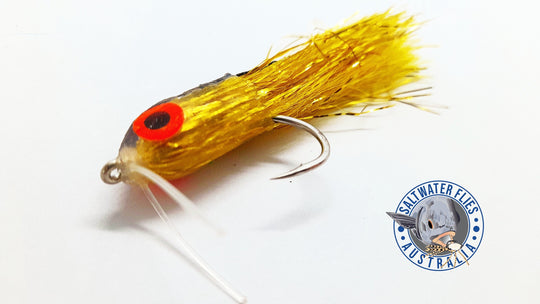 RATTLING FAT BOY FLY - GOLD BOMBER