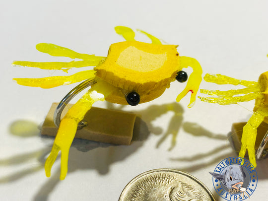 SCOTTY'S FLOATING CRAB FLY - SL12#2 & SL12 1/0