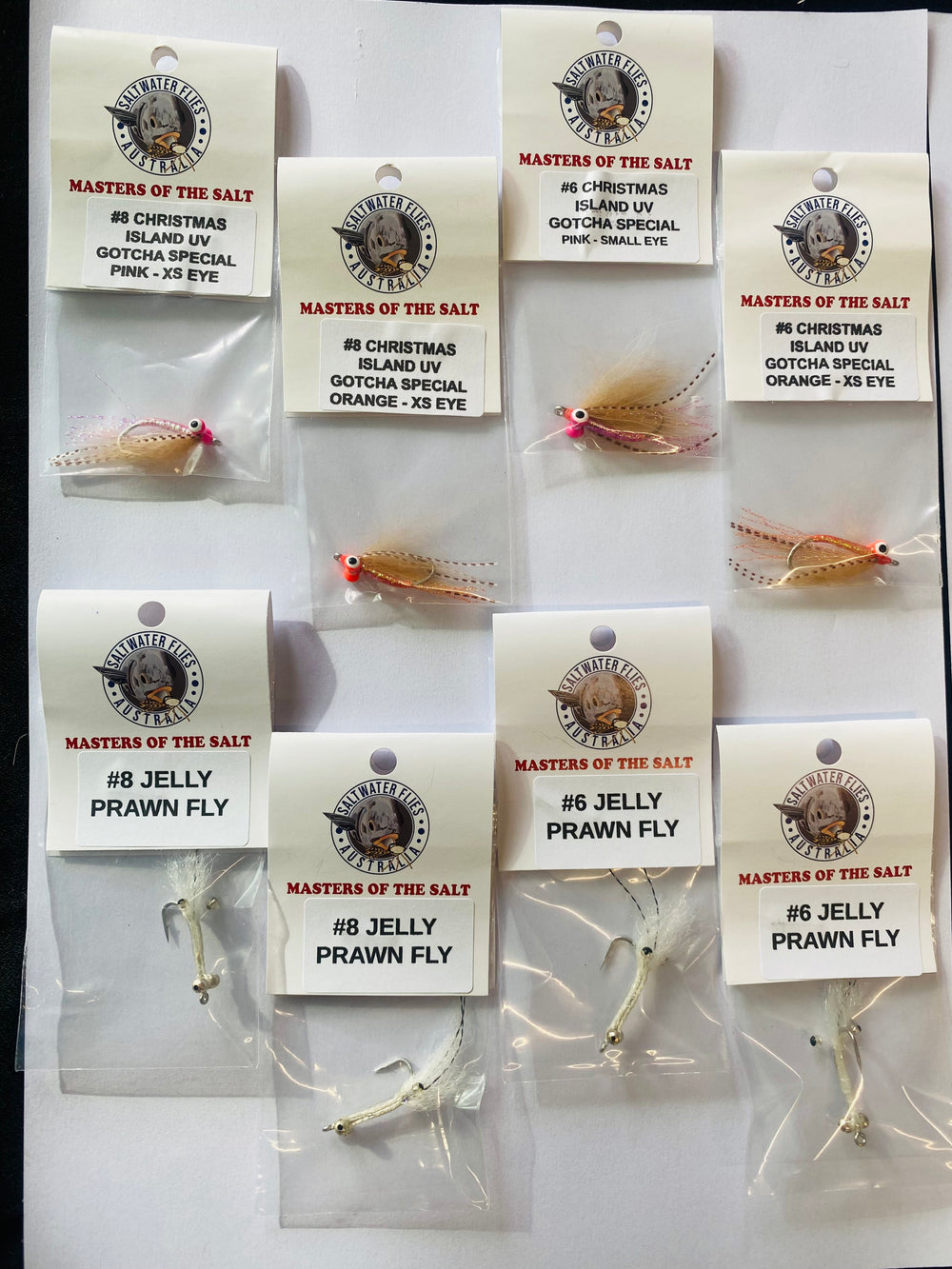 MICRO FLY BUNDLE - SL11-3H #6 & SL11-3H #8 - X19 FLIES - PACK 2