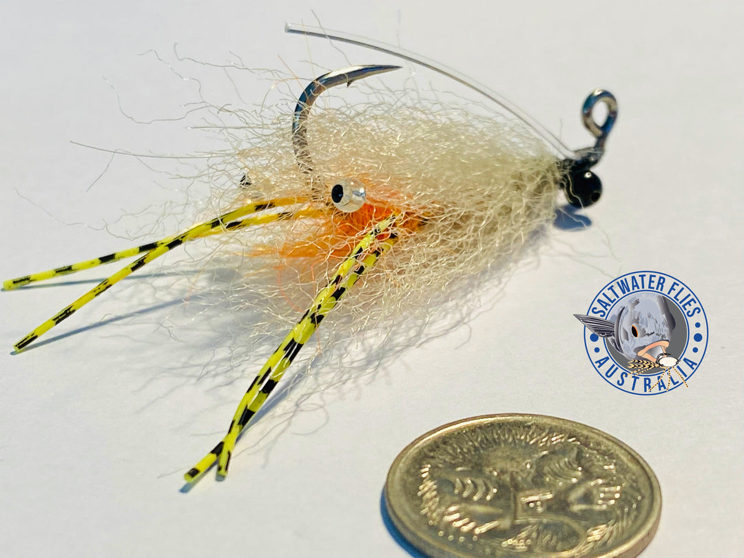 SALT JIG SHRIMP FLY - AHREX #1 - PILBARA SHRIMP - LIMITED EDITION
