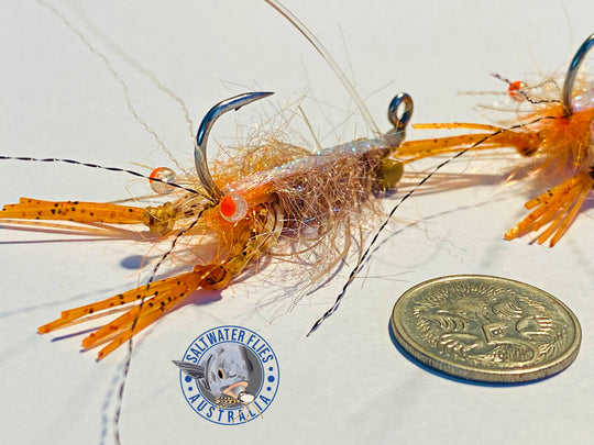 SALT JIG SHRIMP FLY - AHREX #1 - SPARNON NIPPER - LIMITED EDITION