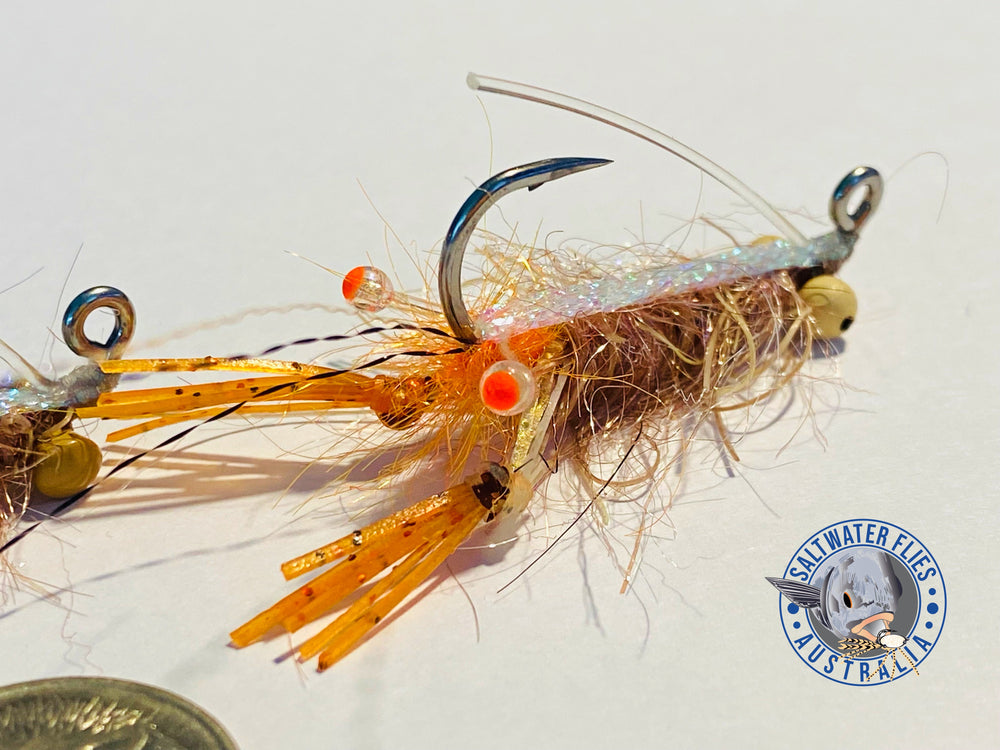 SALT JIG SHRIMP FLY - AHREX #1 - SPARNON NIPPER - LIMITED EDITION
